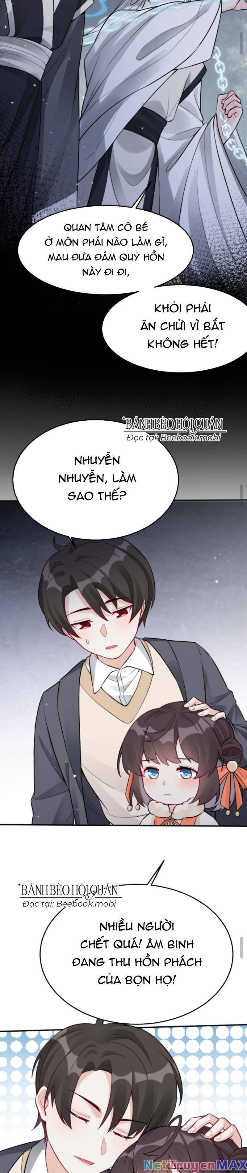 Đứng Yên! Em Gái Chúng Tôi Nói Trên Đầu Bạn Có Quỷ Chap 36 - Next Chap 37