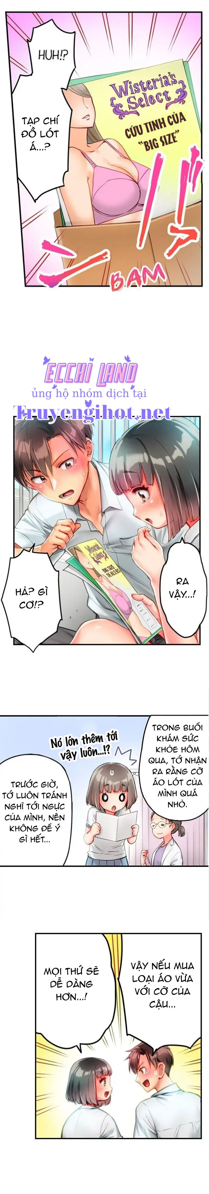 núm vú của cô gái chubby này thật nhạy cảm Chap 7.1 - Trang 2