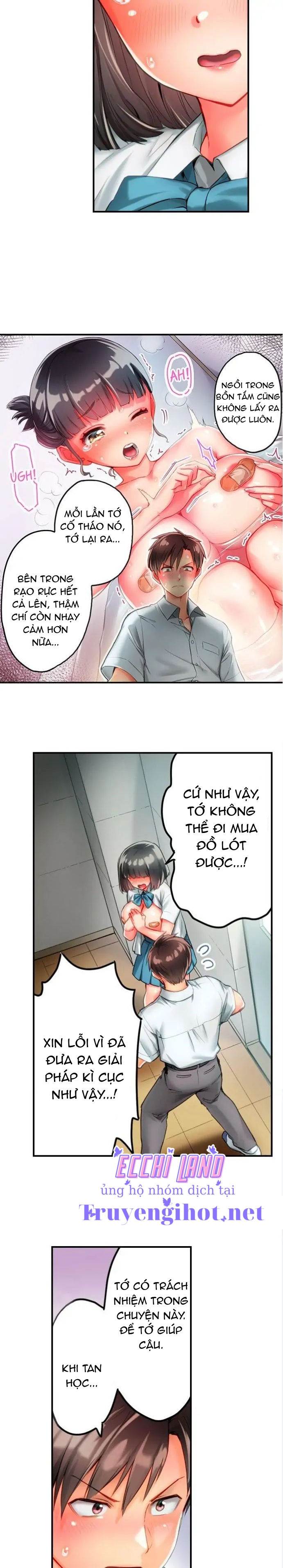 núm vú của cô gái chubby này thật nhạy cảm Chap 7.2 - Trang 2