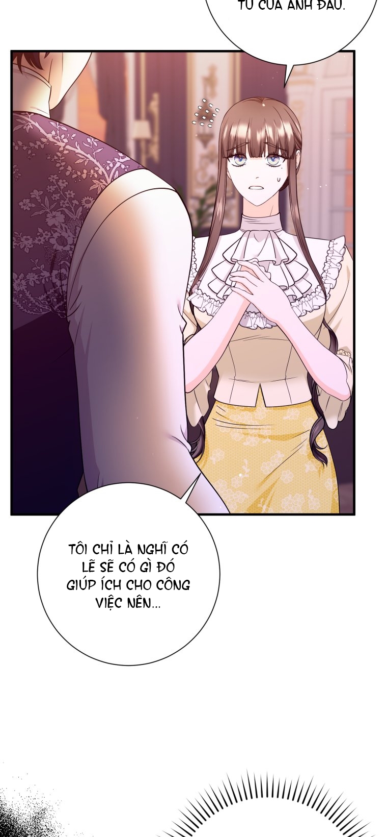 [18+] tôi đã kết hôn với kẻ thù giết cha mẹ Chap 12.2 - Next Chap 12.1