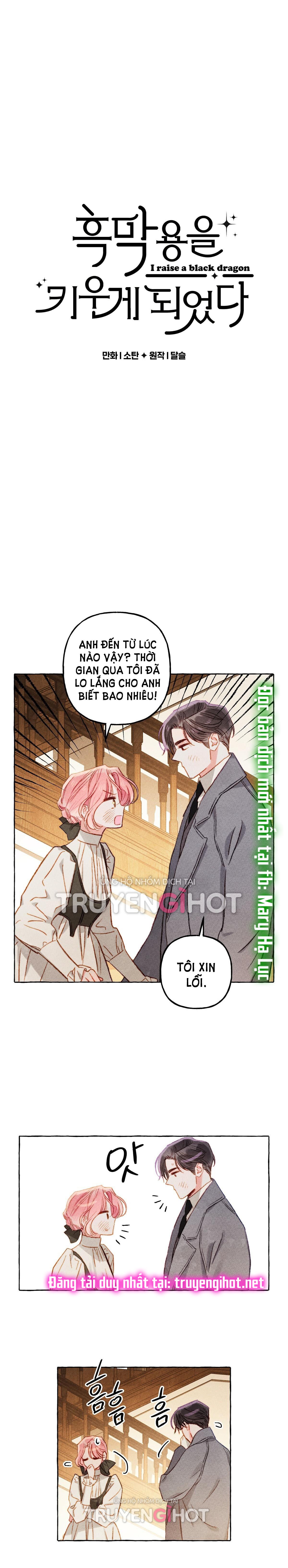 nuôi dưỡng một bé rồng đen Chap 22.1 - Next chapter 22