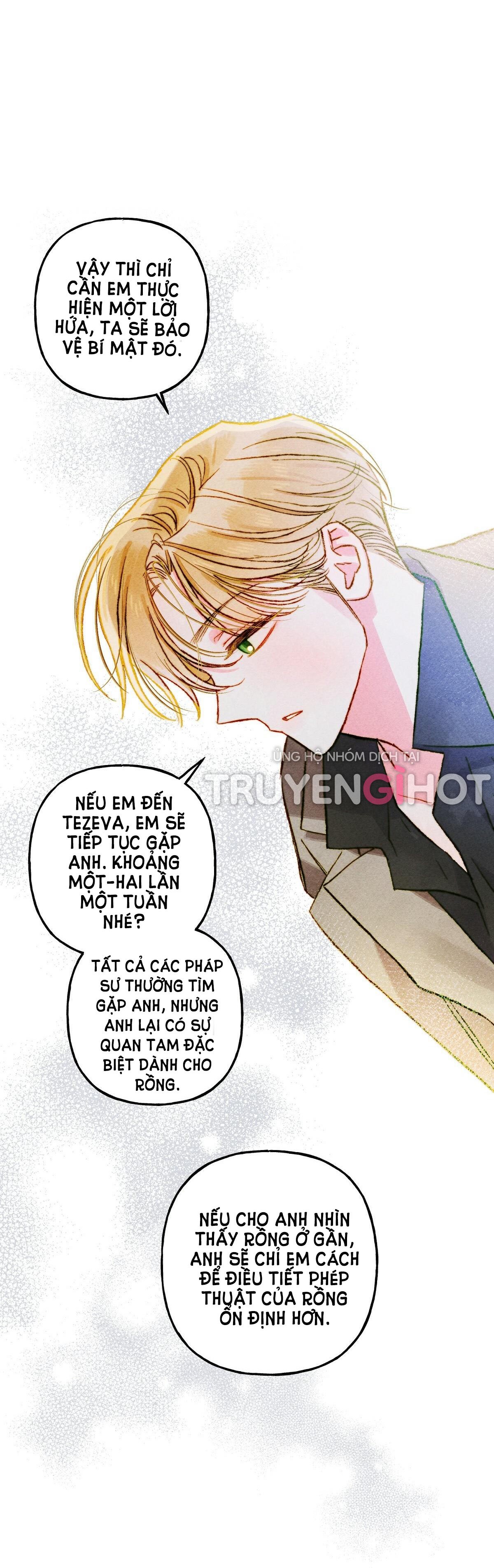 nuôi dưỡng một bé rồng đen Chap 22.1 - Trang 2