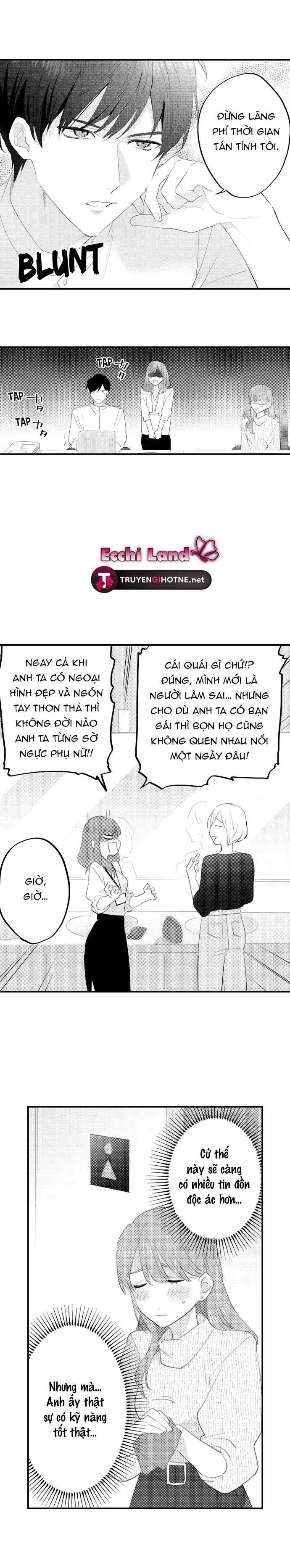 nụ hôn bất ngờ và khao khát thầm kín của dã thú Chap 4.1 - Trang 2