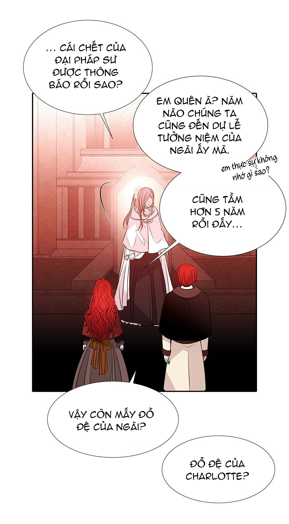 Năm Môn Đệ Của Charlotte Chap 71 - Next Chap 72